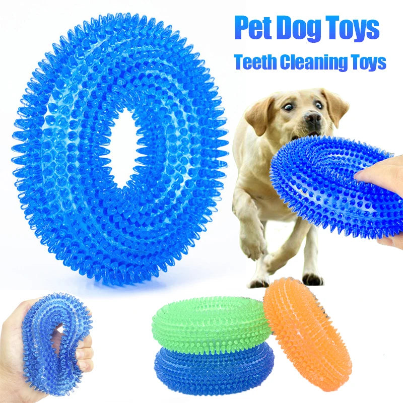 Jouet à mâcher interactif couineur pour chien
