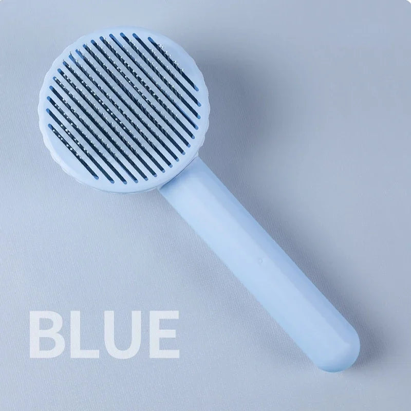 🐾 Detangling & Hair Removal Brush for Cats and Dogs – Healthy Coat, Clean Home