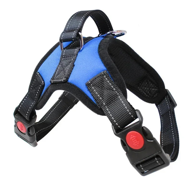 Harnais de selle réfléchissant et réglable pour chien