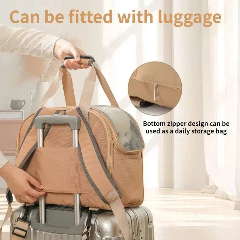 Sac à dos multifonction pour animaux de compagnie, confortable et respirant, idéal pour transporter des chats et des chiens, idéal pour les chiots et les chats, poids : < 4 kg